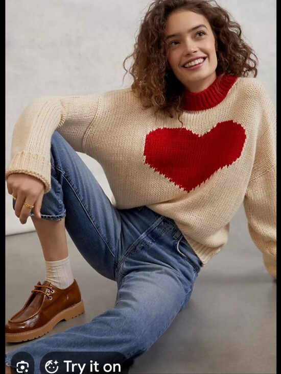 Anthropologie Sweaters - Anthropologie Daisy Sweetheart Jumper Sweater
